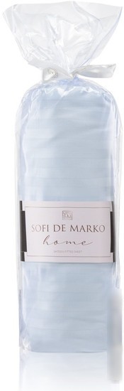 Постельное белье Sofi De MarkO Морган 180х200х30 Пр-Мг-гол-180х200х30 (голубой)