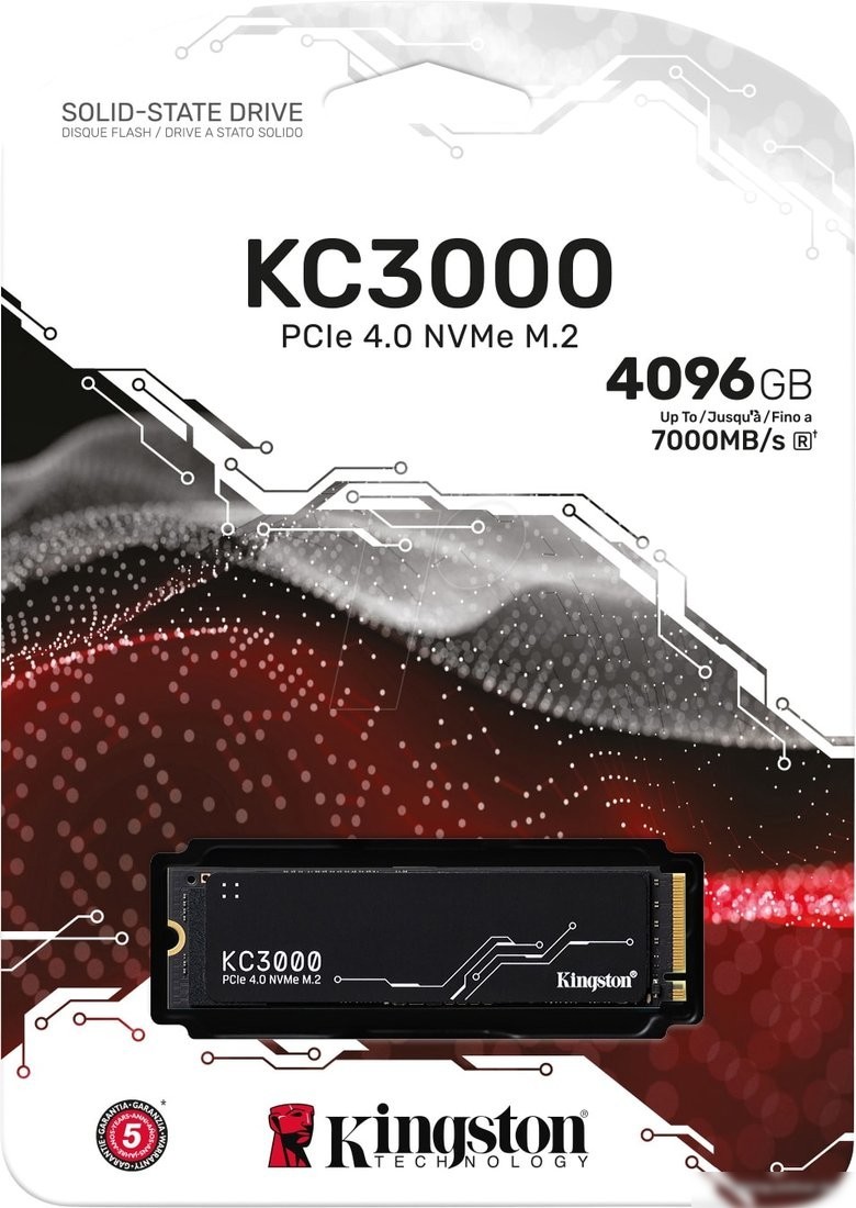 SSD Kingston KC3000 4TB SKC3000D/4096G