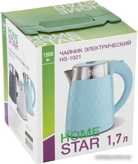 Электрический чайник HomeStar HS-1021 (черный)