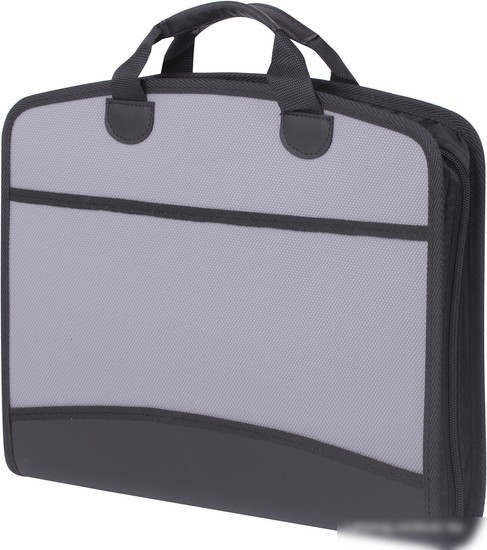 Папка-портфель BRAUBERG 228685 (серый)