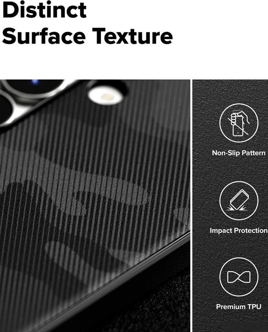 Чехол для телефона Ringke Onyx для Galaxy S25 Fe Camo Black