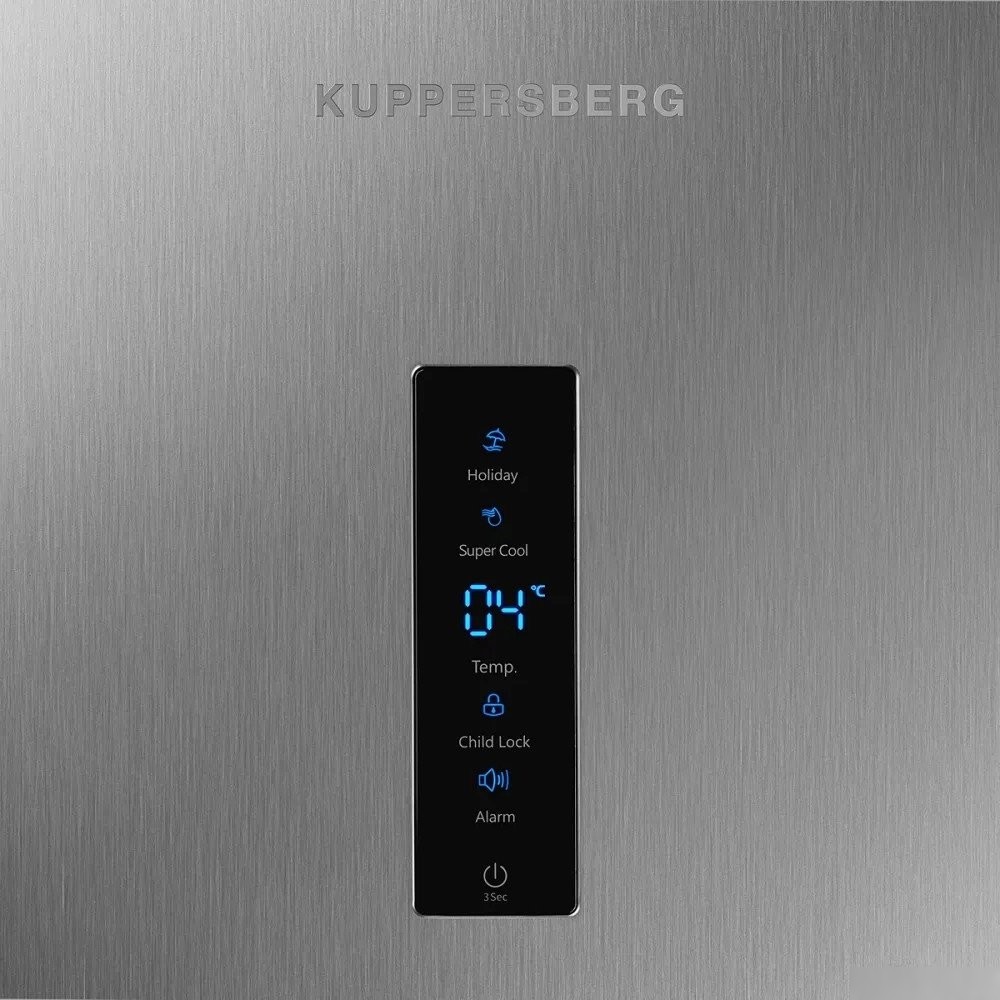 Однокамерный холодильник KUPPERSBERG NRS 188 X