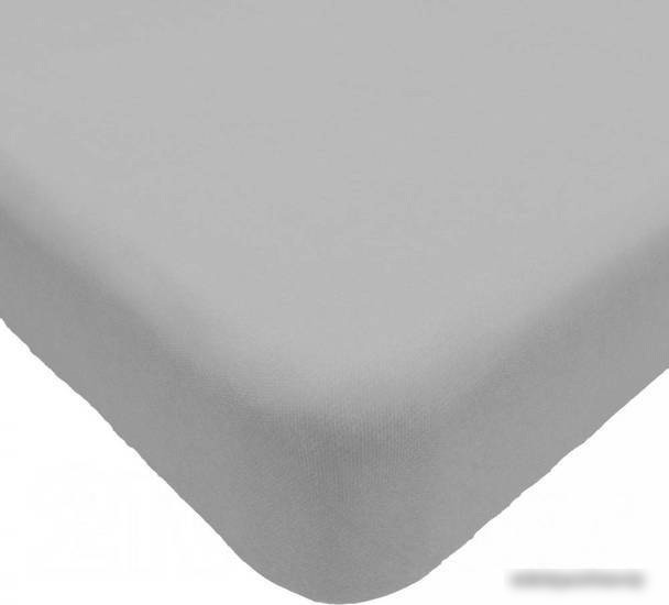 Постельное белье Luxsonia Трикотаж 60x120 Мр0010-10 (светло-серый)