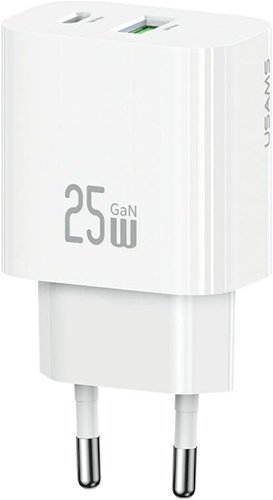Сетевое зарядное Usams CC315 T65 25W (белый)
