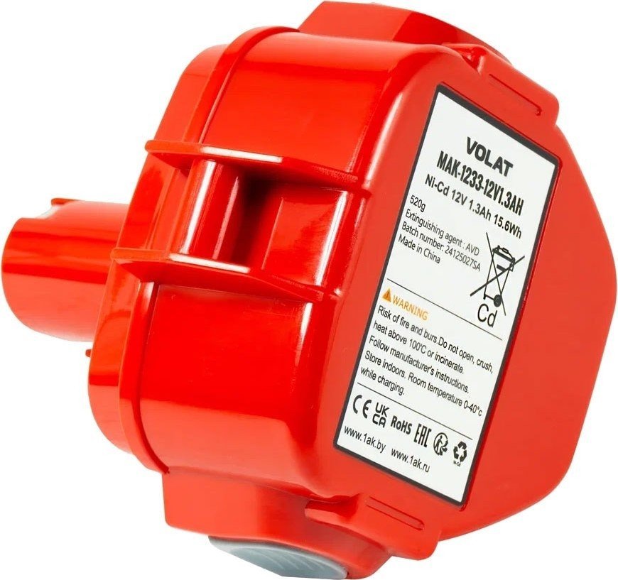 Аккумулятор VOLAT VT-MAK-1233-1.3 (12В/1.3 Ah)