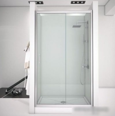 Душевая дверь Aquanet Alfa NAA6121 120 (прозрачное стекло)