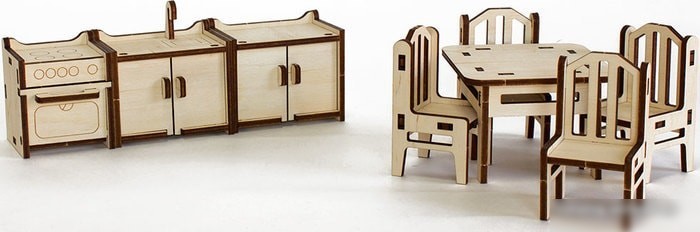 Сборная модель Woody Кухня 2161