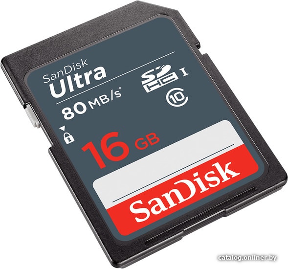 Карта памяти SanDisk Ultra SDHC SDSDUNS-016G-GN3IN 16GB