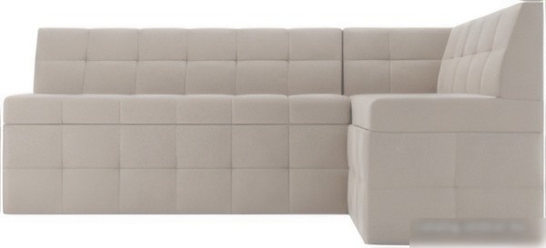 Угловой диван Мебель-АРС Атлантис правый 190x84x120 (бежевый Star Velvet 6 Light Beige)