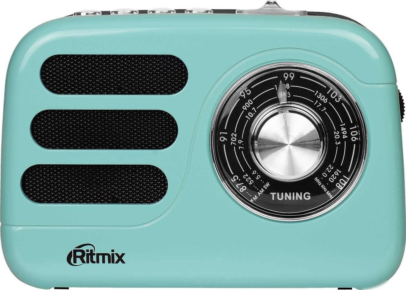 Радиоприемник Ritmix RPR-033 (лазурный)