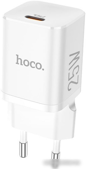 Сетевое зарядное Hoco N19 (белый)