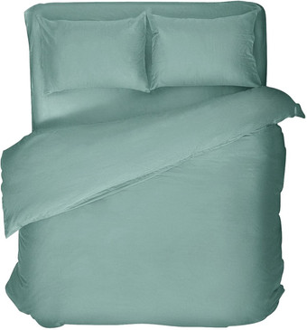 Постельное белье Нордтекс Verossa Евро Melange Emerald VRM 2515 Emerald Д12 23