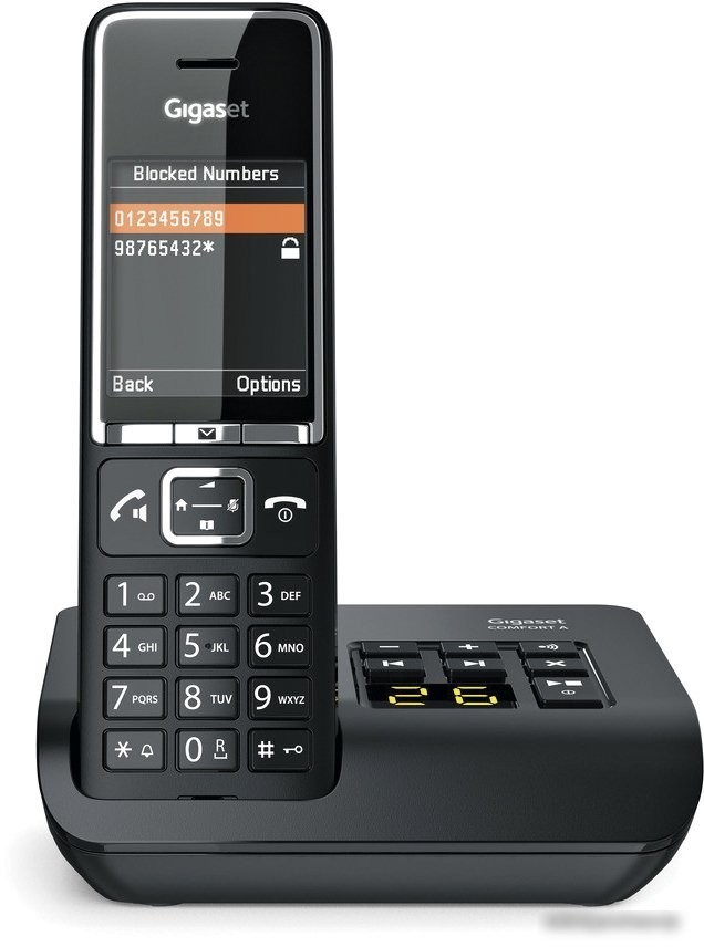 Радиотелефон Gigaset Comfort 550 (черный)