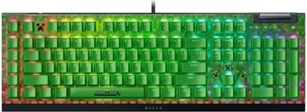 Клавиатура Razer BlackWidow V4 X Minecraft Edition (Razer Green, нет кириллицы)