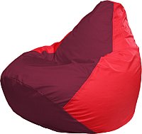 Кресло-мешок Flagman Груша Медиум XL Г1.1-308 (бордовый/красный)