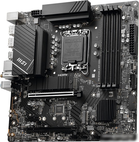 Материнская плата MSI Pro B760M-A WiFi DDR4