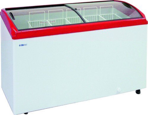 Морозильный ларь Cryspi CF 500 C ЛВН-500Г кп081.2 (красный)