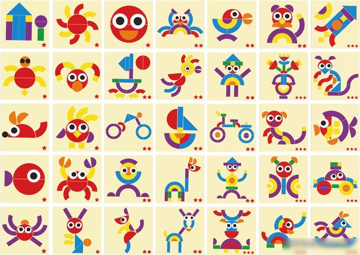 Мозаика/пазл Baby Toys Wood 04055