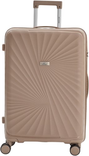 Чемодан-спиннер L'Case Cancun 25 (M, кофе)