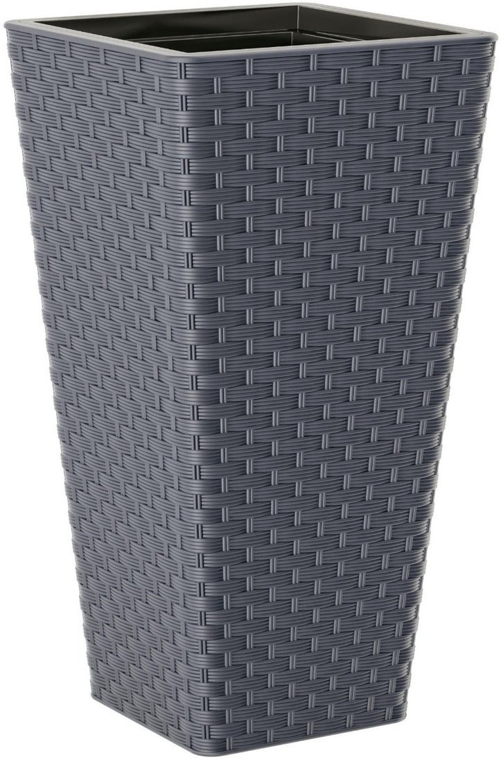 Кашпо Form-Plastic Rattana Slim FP-3890-014 (антрацитовый)