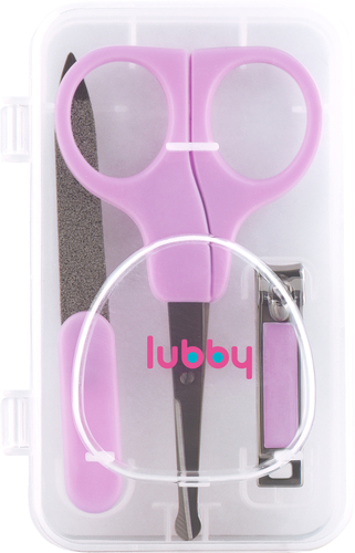 Набор для маникюра и педикюра Lubby 27470/12