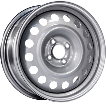 Штампованные диски TREBL 53B35B 14x5" 4x98мм DIA 58.6мм ET 35мм Silver