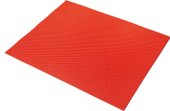 Коврик под миску Alicosta ЭВА 650x500 для животных (соты/красный )