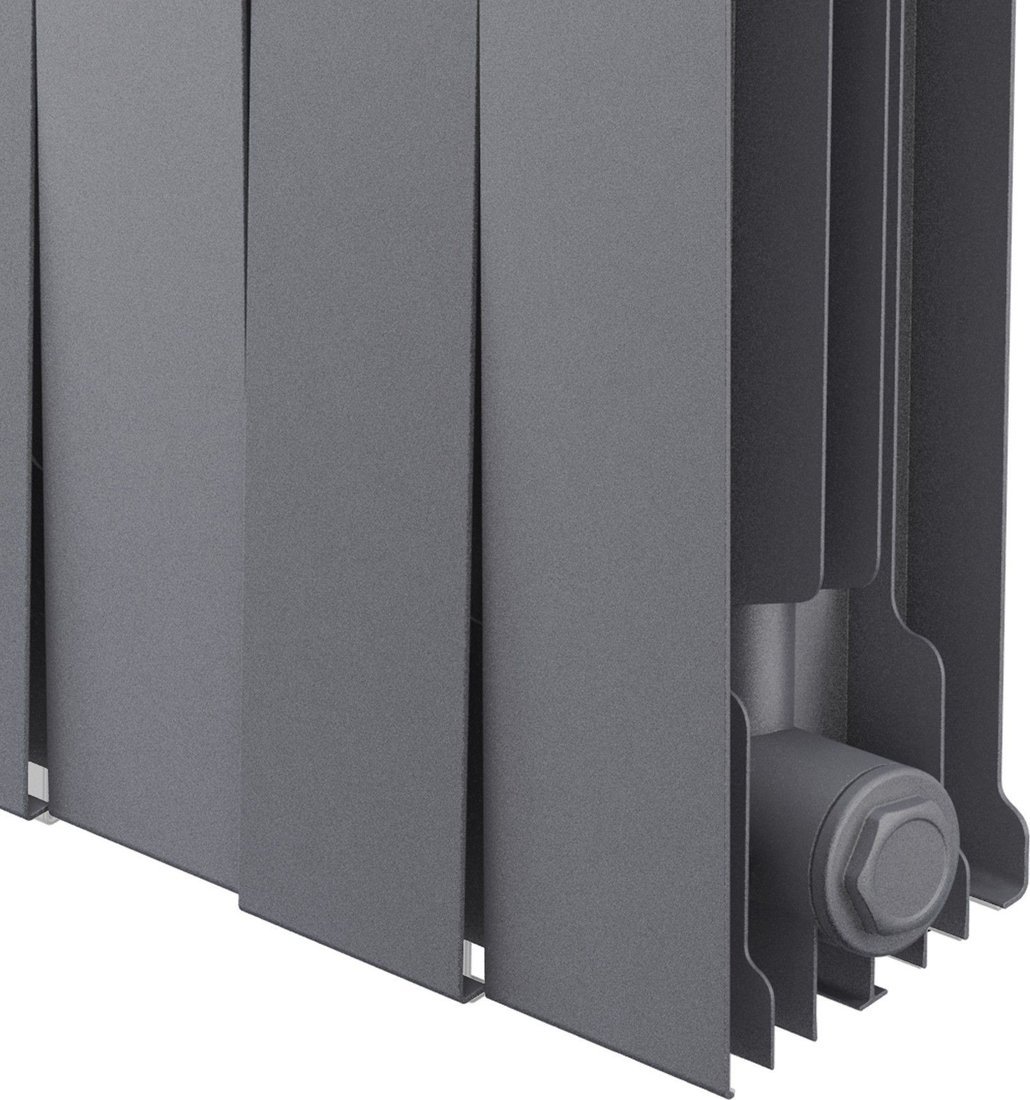 Биметаллический радиатор Royal Thermo PianoForte 200 Серебристый - 20 секций