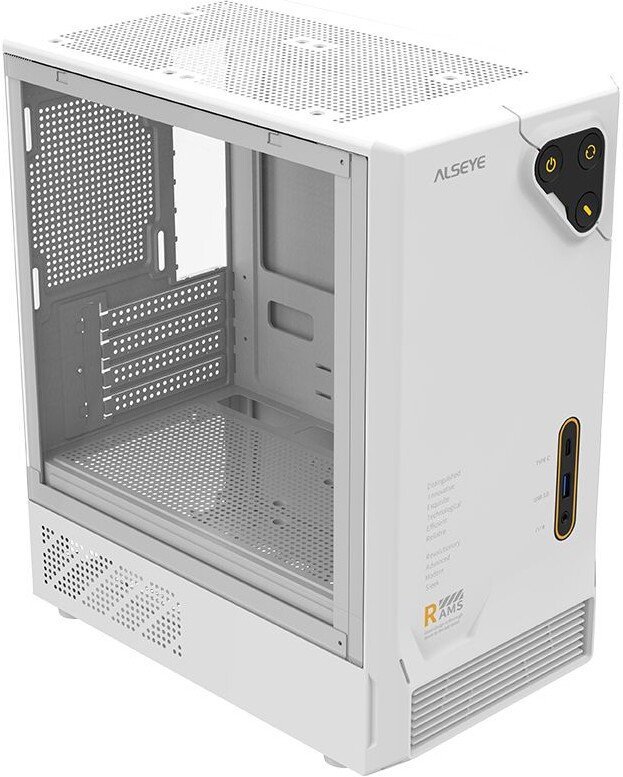 Корпус ALSEYE RAMS 1.0 Type-C (белый)