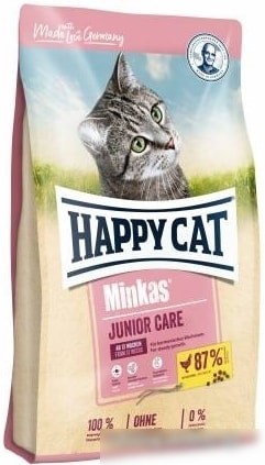 Сухой корм для кошек Happy Cat Minkas Junior Care 10 кг Сухой корм для кошек Happy Cat Minkas Junior Care 10 кг