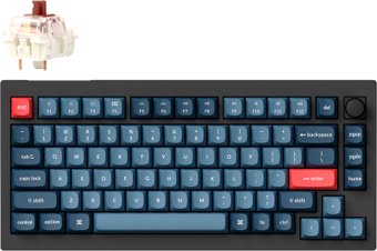 Клавиатура Keychron V1 Max RGB V1M-D3-RU (Gateron Jupiter Brown)