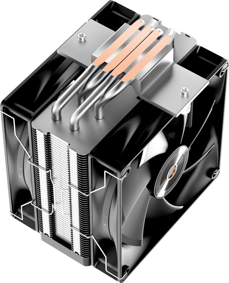 Кулер для процессора Ocypus Delta A40 Elite BK Dual FAN Delta-A40-BK2NNWN00X-GL
