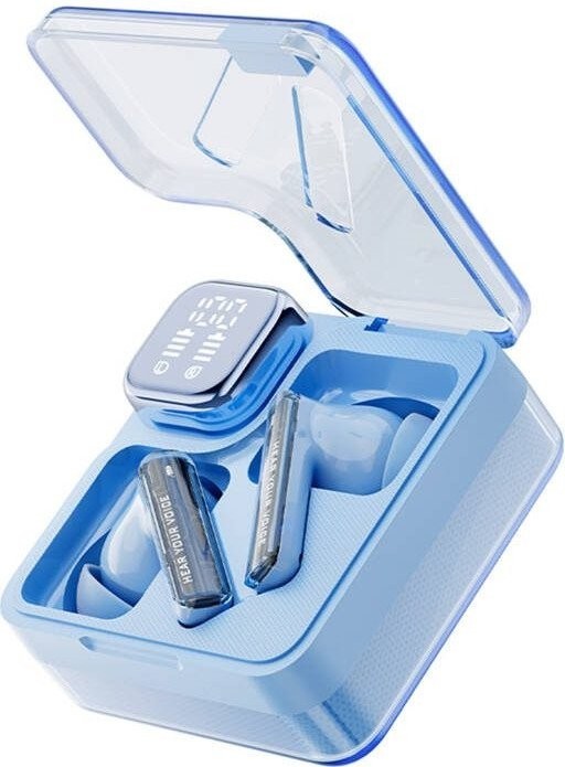 Наушники QCY MeloBuds Neo (синий)