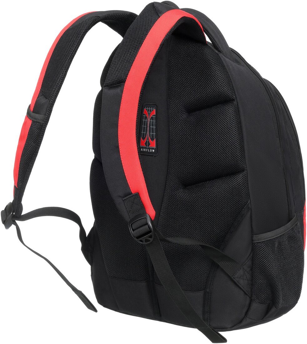 Городской рюкзак Torber ROCKIT T2375R (черный/красный)