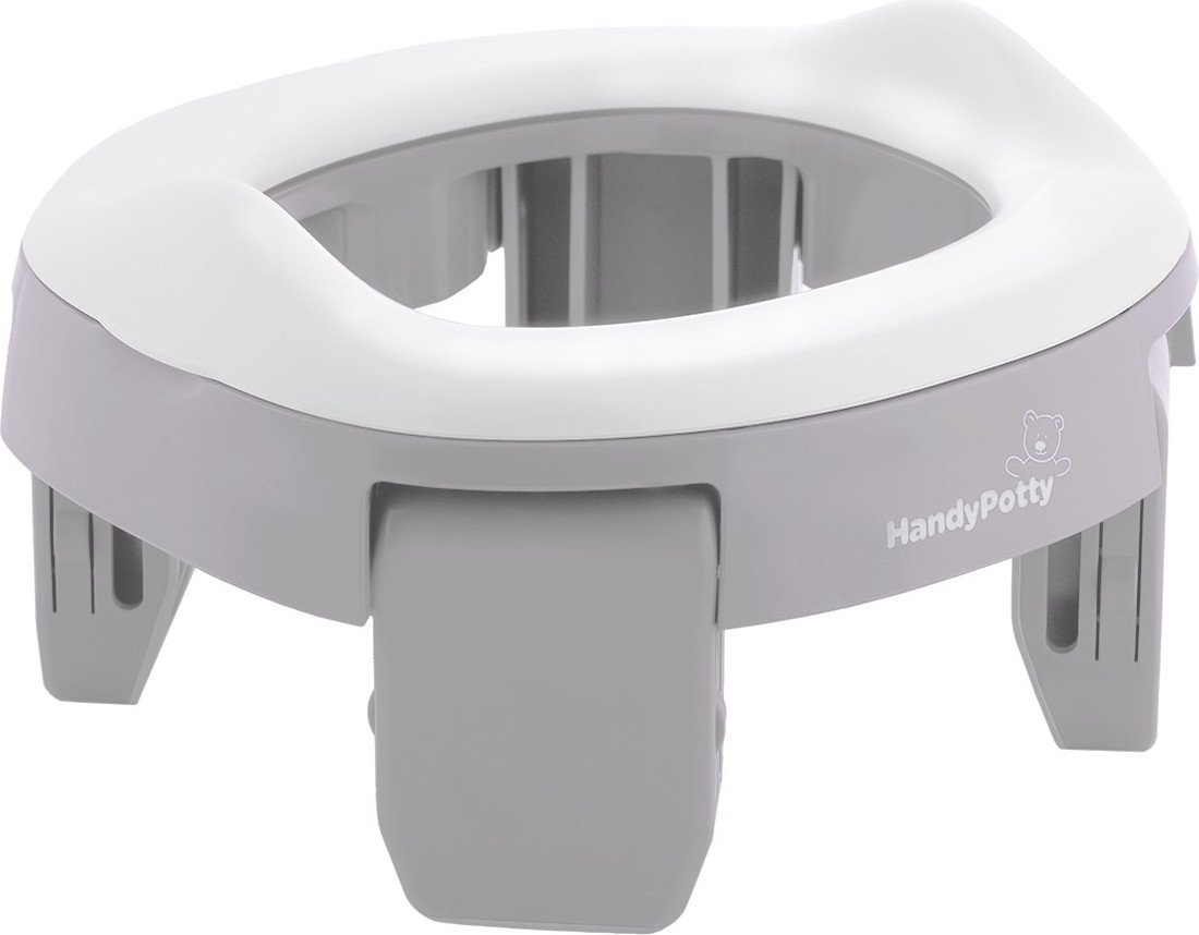 Дорожный горшок Roxy Kids HandyPotty 3 в 1 HP-255G (серый/мятный)