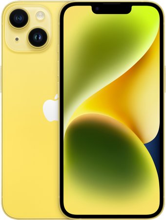 Телефон Apple iPhone 14 256GB (желтый)