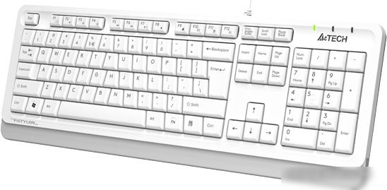 Клавиатура A4Tech Fstyler FKS10 (белый/серый)