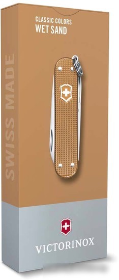 Мультитул Victorinox Classic Alox SD Colors (коричневый)
