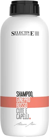 Шампунь Selective Professional Можжевельник Двойного действия Ginepro Rosso 1 л