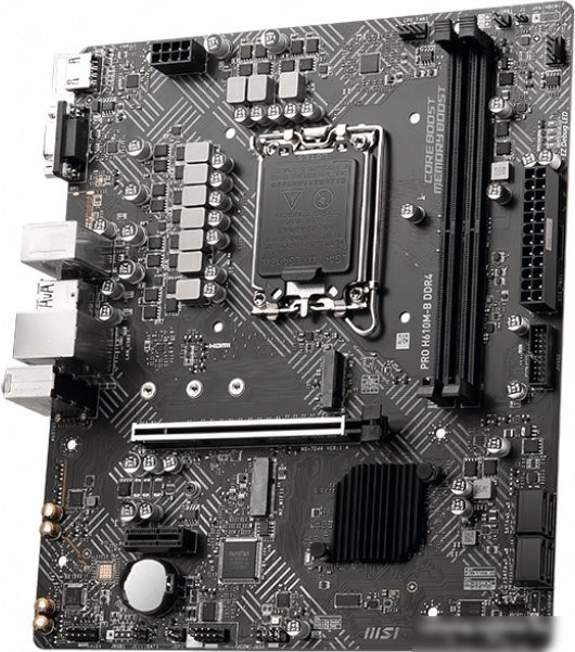 Материнская плата MSI PRO H610M-B DDR4