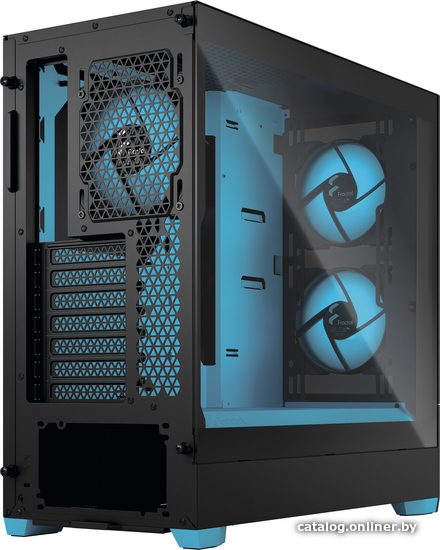 Корпус Fractal Design Pop Air RGB Cyan Core TG Clear Tint FD-C-POR1A-02