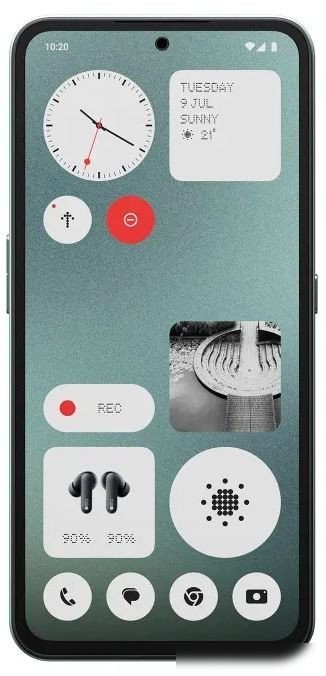 Телефон CMF Phone 1 8GB/256GB (светло-зеленый)