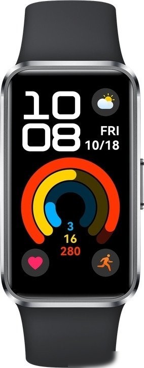 Фитнес-браслет Huawei Band 10 (матовый черный, международная версия)