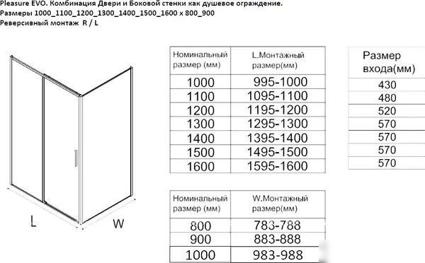 Душевая стенка Aquanet Pleasure Evo 80 AE65-F80-GBT (золото брашированное/никель)