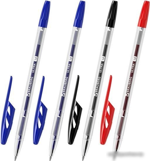 Набор шариковых ручек BRAUBERG Ultra 143569 (4 шт.)