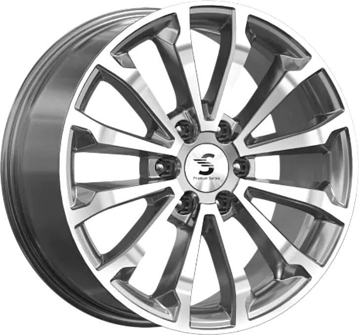 Литые диски K&K КР006 20x8.5" 6x139.7мм DIA 77.9мм ET 27мм Diamond Gloss Graphite