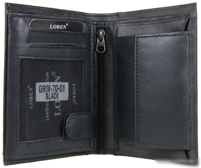 Кошелек Cedar Loren GRM-70-01 (черный)