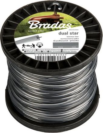 Леска для триммера Bradas Ripper Dual ZRG20100S (звезда)