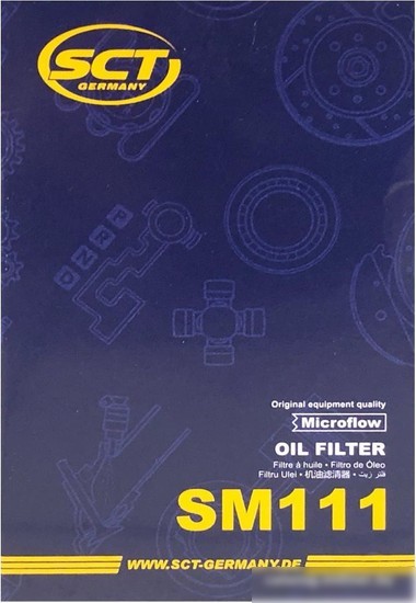 Масляный фильтр SCT SM111