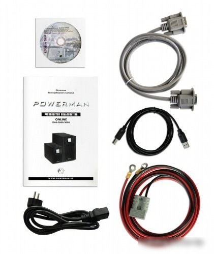 Источник бесперебойного питания Powerman Online 1000 Plus